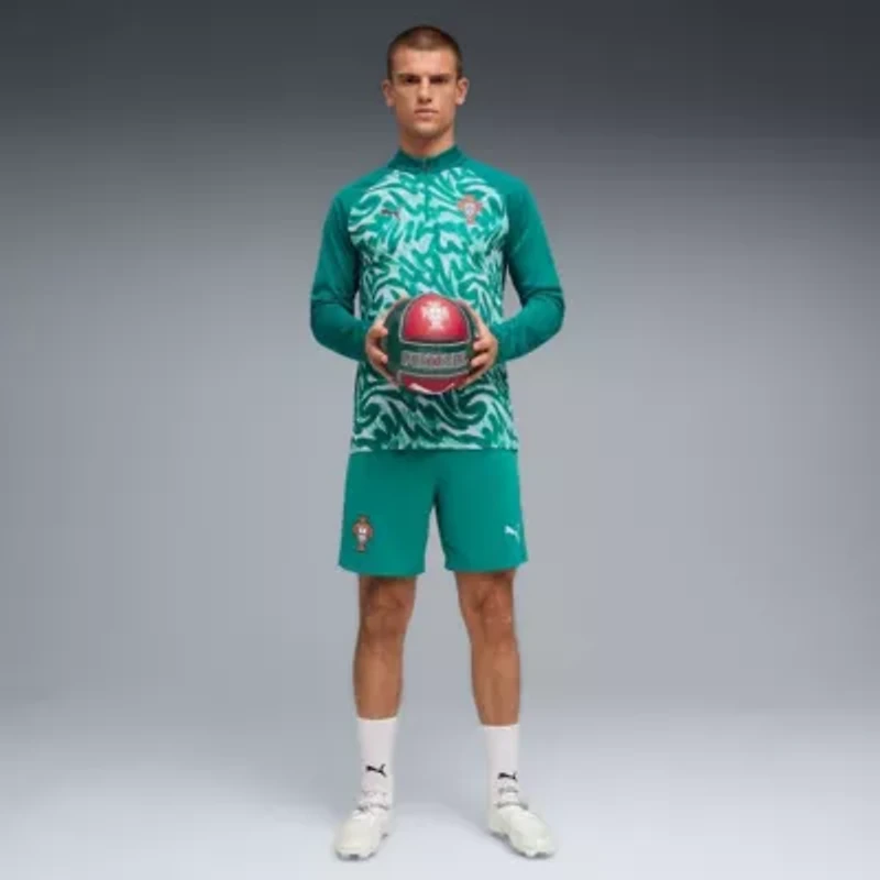 Soccer National Teams Portugal Team Pre-Match Quarter-Zip Top