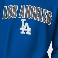 MLB Los Angeles Dodgers Reverse Weave Chenille Sweatshirt