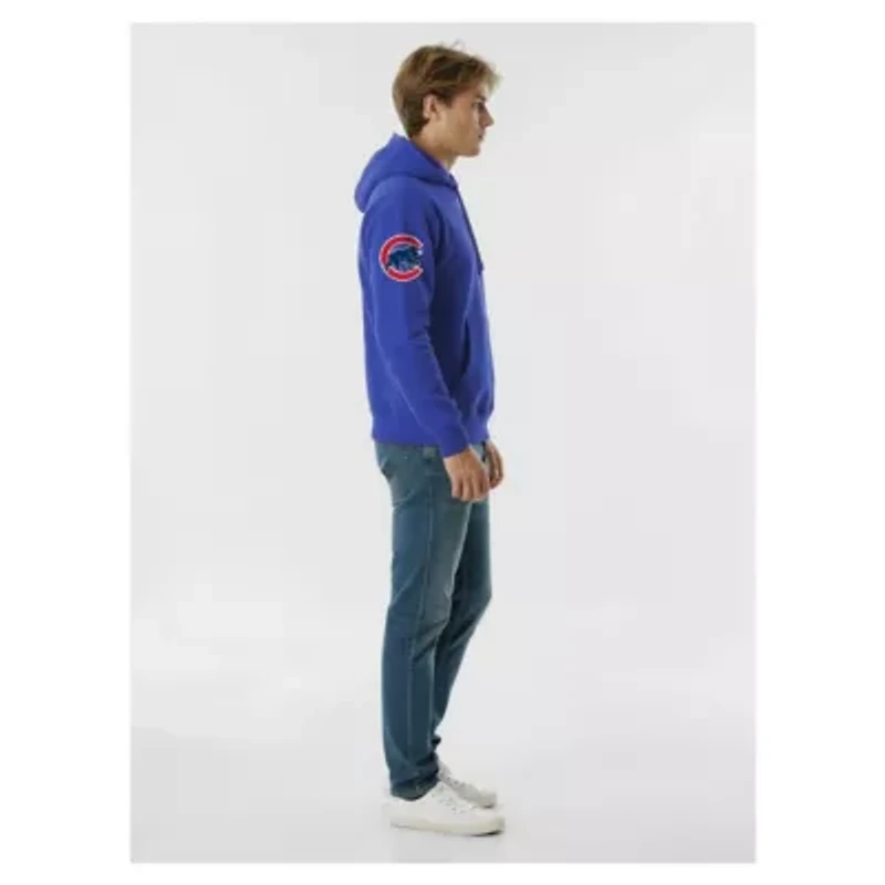 MLB Chicago Cubs Reverse Weave Chenille Hoodie