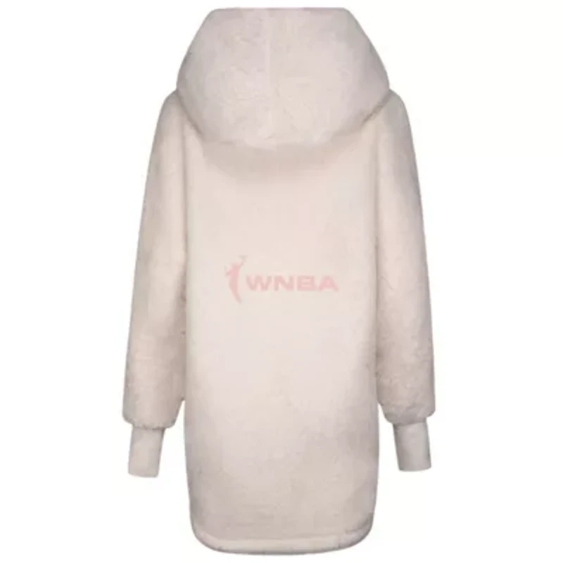 WNBA Unisex Jill Martin Breast Cancer Awareness Oversized Hooded Lounger
