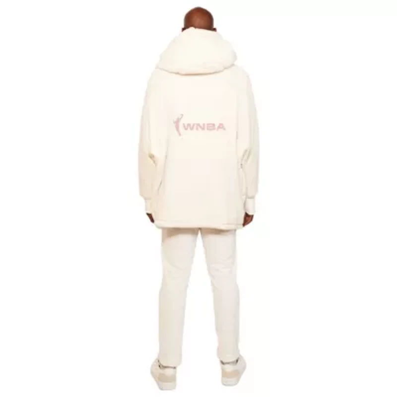 WNBA Unisex Jill Martin Breast Cancer Awareness Oversized Hooded Lounger