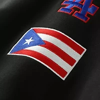 MLB Los Angeles Dodgers Puerto Rico Country Flag Hoodie