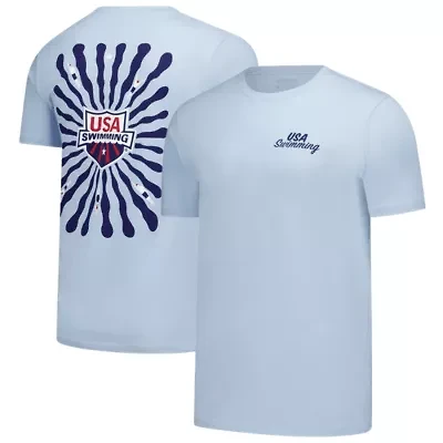 Olympics Unisex Light USA Swimming Swim Meet 2.0 T-Shirt