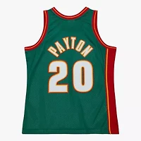 Hardwood Classic Teams Gary Payton Kelly Seattle SuperSonics 1995/96 Classics Swingman Jersey
