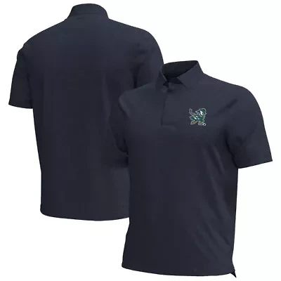 NCAA Under Armour Notre Dame Fighting Irish Hockey Leprechaun Drive Aura Polo