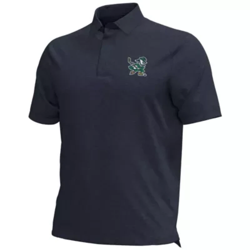 NCAA Under Armour Notre Dame Fighting Irish Hockey Leprechaun Drive Aura Polo