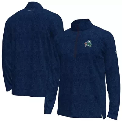 NCAA Under Armour Notre Dame Fighting Irish Basketball Leprechaun Tech Quarter-Zip Top