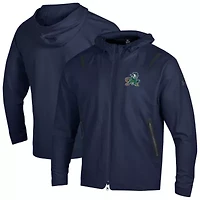 NCAA Under Armour Notre Dame Fighting Irish Basketball Leprechaun Unstoppable Raglan Full-Zip Jacket