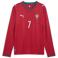 International Clubs Cristiano Ronaldo Portugal National Team 2026 Home Replica Long Sleeve Jersey