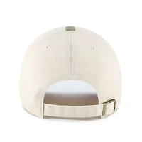 MLB Natural/Olive New York Yankees Two-Tone Fashion Clean Up Adjustable Hat