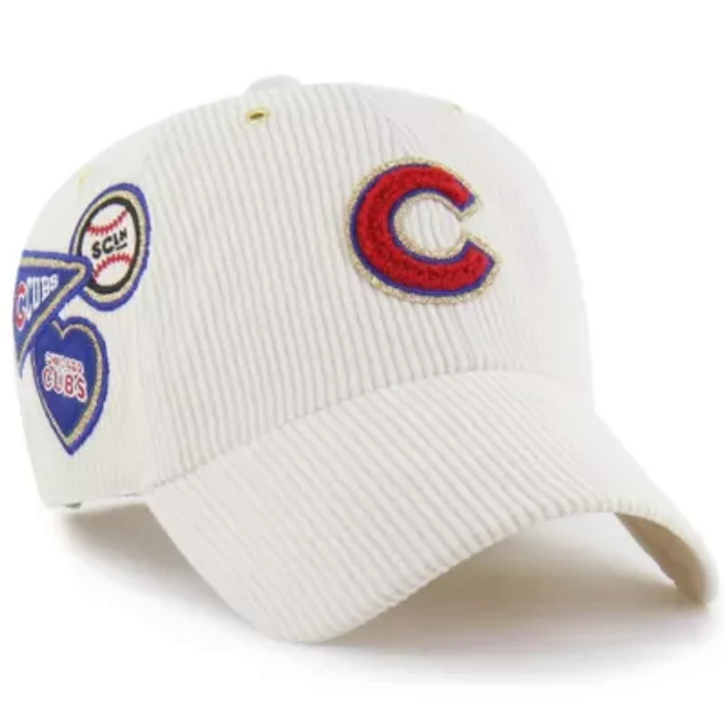 MLB x Lane Chicago Cubs Badges Charm Clean Up Adjustable Hat