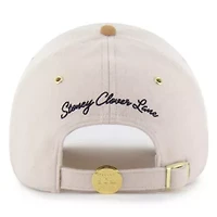 MLB x Lane Natural/Tan Tampa Bay Rays Script Charm Clean Up Adjustable Hat