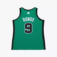 NBA Rajon Rondo Kelly Boston Celtics 2007-08 Hardwood Classics Authentic Jersey