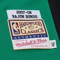 NBA Rajon Rondo Kelly Boston Celtics 2007-08 Hardwood Classics Authentic Jersey