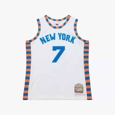 NBA Carmelo Anthony New York Knicks 2015-16 Hardwood Classics Authentic Jersey