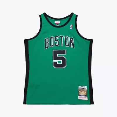 NBA Kevin Garnett Kelly Boston Celtics 2007-08 Hardwood Classics Authentic Jersey