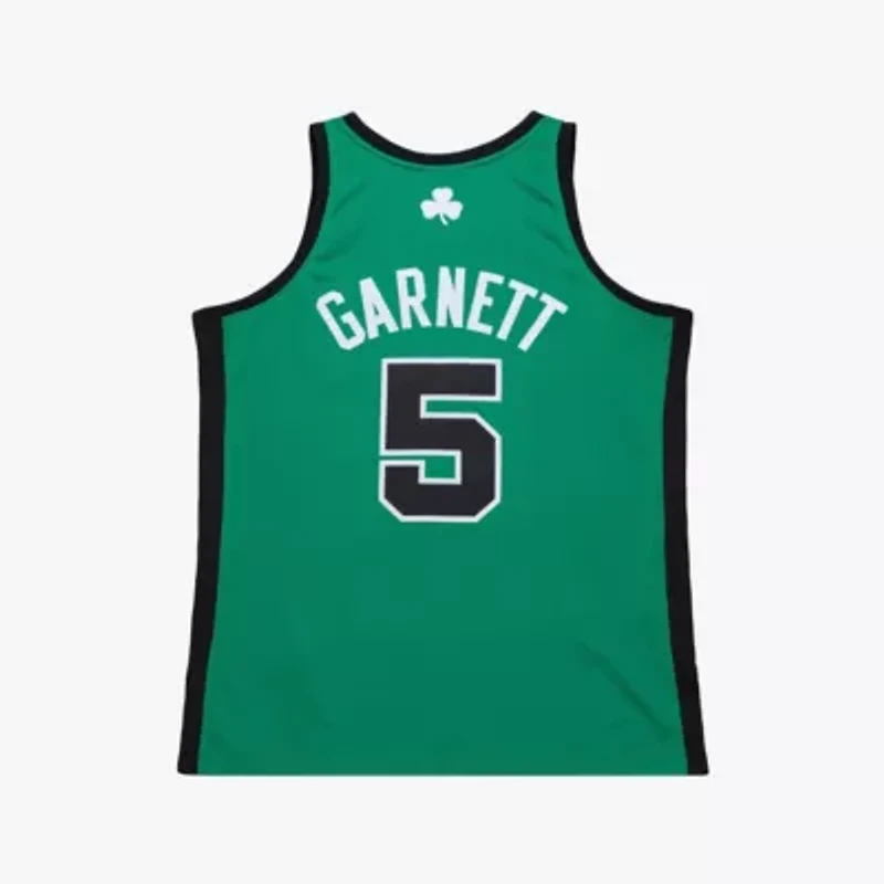 NBA Kevin Garnett Kelly Boston Celtics 2007-08 Hardwood Classics Authentic Jersey