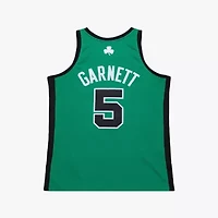 NBA Kevin Garnett Kelly Boston Celtics 2007-08 Hardwood Classics Authentic Jersey