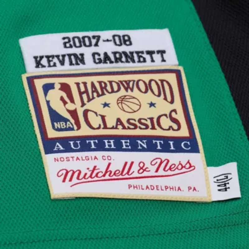 NBA Kevin Garnett Kelly Boston Celtics 2007-08 Hardwood Classics Authentic Jersey