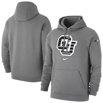 NCAA Nike Colorado Buffaloes Coach Prime Veteran's Day Club Fleece Hoodie