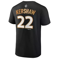 MLB Fanatics Clayton Kershaw Los Angeles Dodgers 2025 World Series s Big & Tall Name Number T-Shirt
