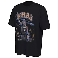 NBA Unisex Converse Shai Gilgeous-Alexander Oklahoma City Thunder 2025/26 Edition Player Graphic T-Shirt