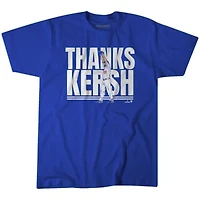 Multi-Team MLB Unisex Clayton Kershaw Los Angeles Dodgers Thank You T-Shirt