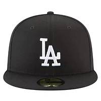 MLB Los Angeles Dodgers 2024/25 Back-to-Back s Diamond Side Patch 59FIFTY Fitted Hat