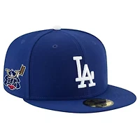 MLB Los Angeles Dodgers 2025 s Samurai Side Patch 59FIFTY Fitted Hat