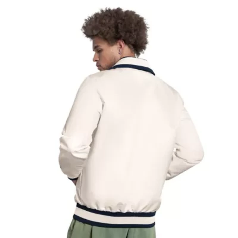 MLB Chicago Cubs The Captain Cooperstown Logo Full-Zip Varsity Jacket
