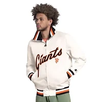 MLB San Francisco Giants The Captain Cooperstown Logo Full-Zip Varsity Jacket
