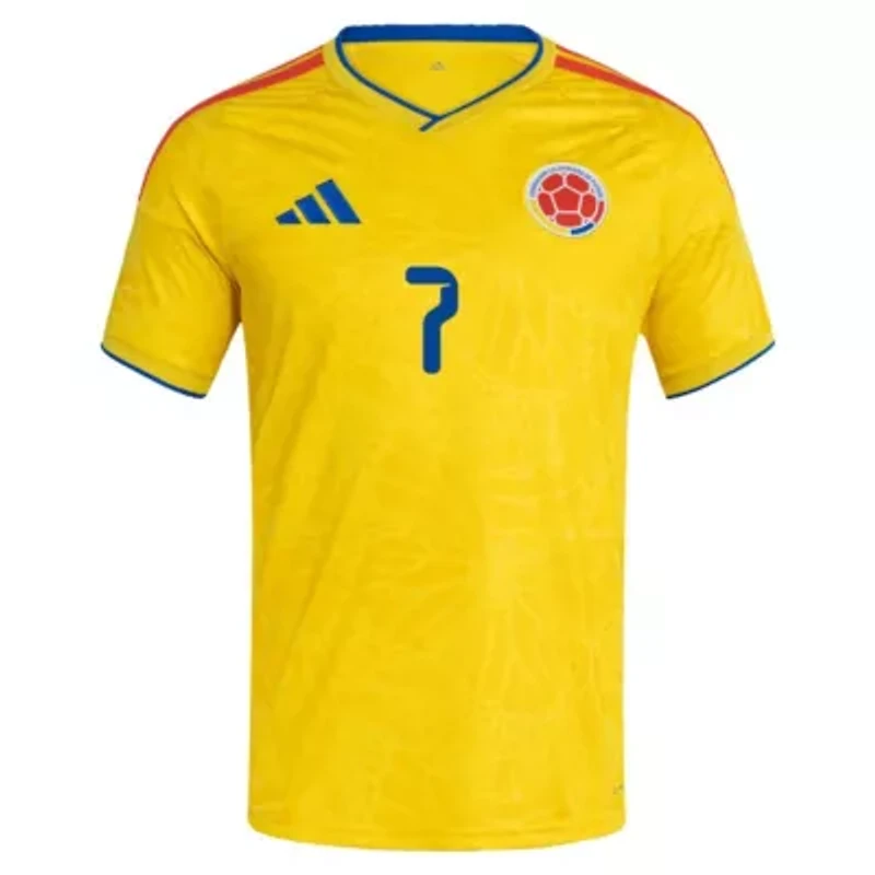 Soccer National Teams Luis Diaz Colombia Team 2026 Home Replica Jersey