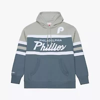 MLB Philadelphia Phillies Cooperstown Collection Thunderstorm Head Coach Hoodie