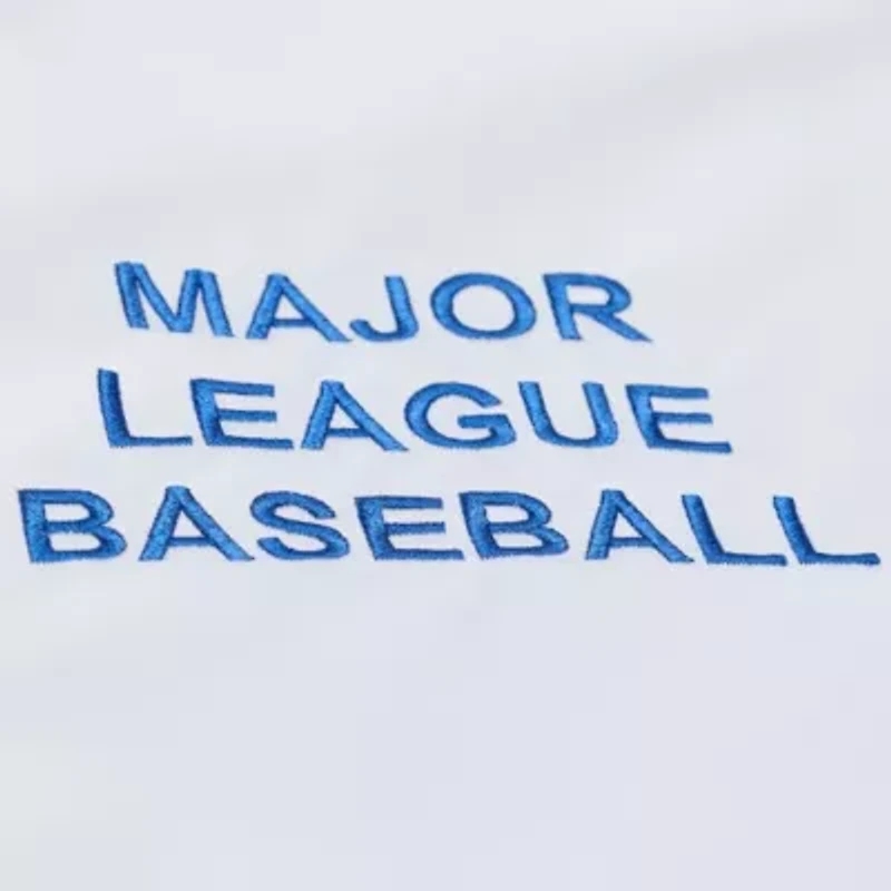 MLB New York Mets Cooperstown Collection Arctic Lightweight Satin Full-Snap Jacket