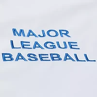 MLB New York Mets Cooperstown Collection Arctic Lightweight Satin Full-Snap Jacket