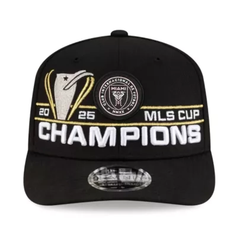 MLS Inter Miami CF 2025 MLS Cup s Locker Room 9SEVENTY Adjustable Hat