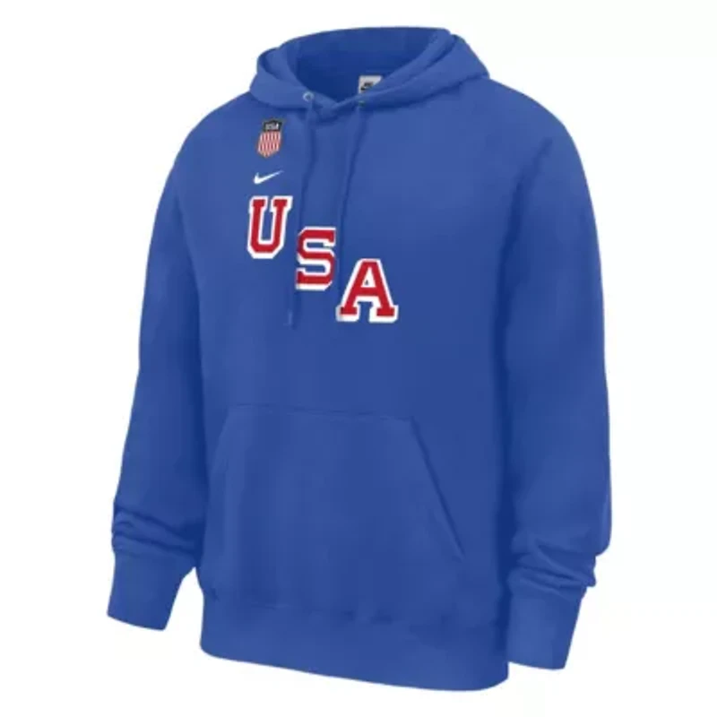 World Hockey Nike Quinn Hughes US 2026 Name & Number Hoodie