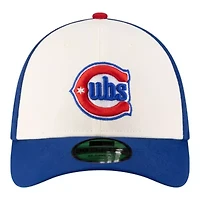 MLB White/Royal Chicago Cubs Player Replica 39THIRTY M-Crown Flex Hat