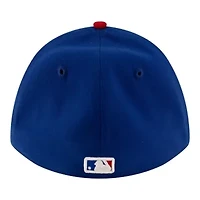 MLB White/Royal Chicago Cubs Player Replica 39THIRTY M-Crown Flex Hat