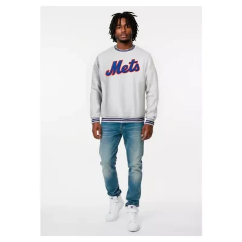 MLB New York Mets Reverse Weave Sweatshirt