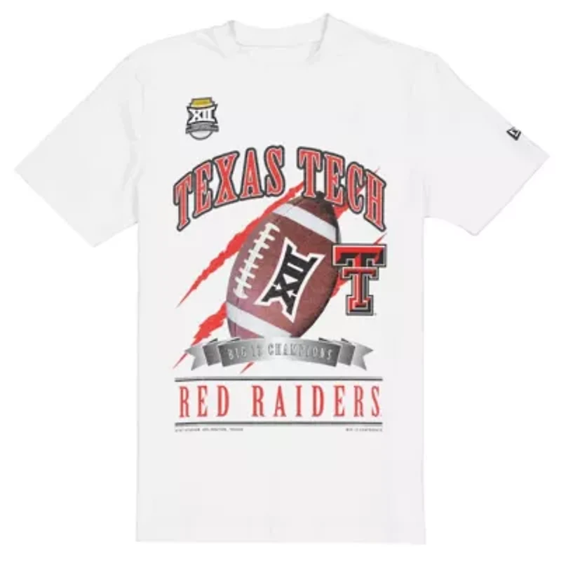 Texas Tech Red Raiders NCAA 2025 Big 12 Football s Locker Room T-Shirt