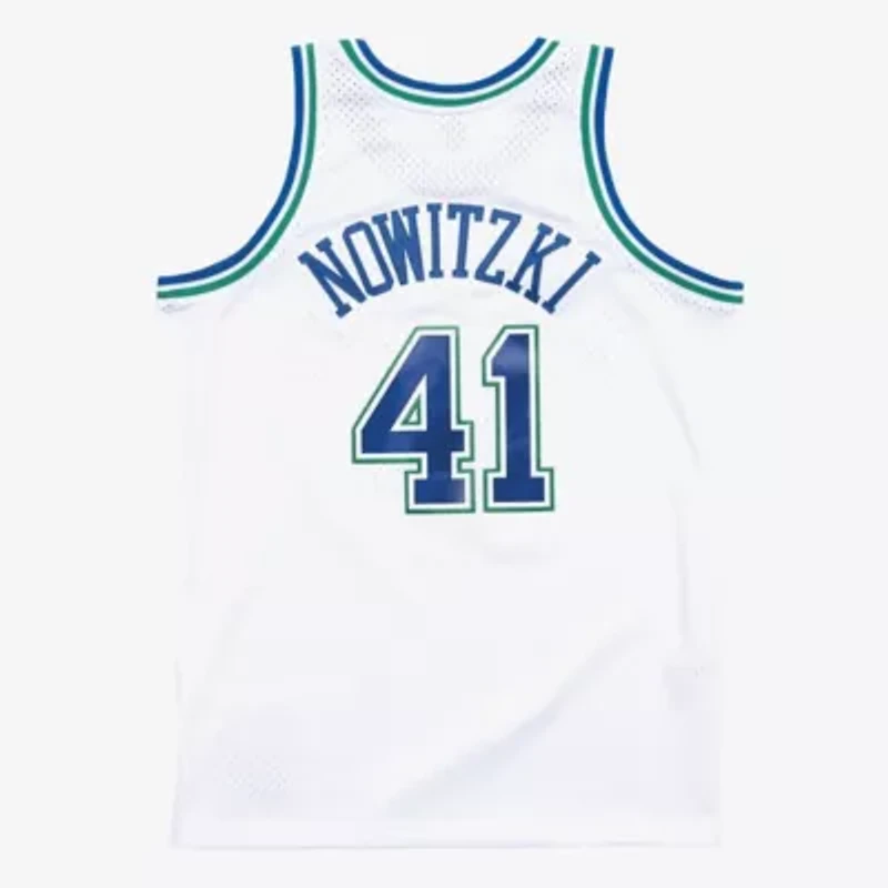 NBA Dirk Nowitzki Dallas Mavericks 1998-99 Hardwood Classics Swingman Jersey