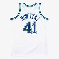 NBA Dirk Nowitzki Dallas Mavericks 1998-99 Hardwood Classics Swingman Jersey