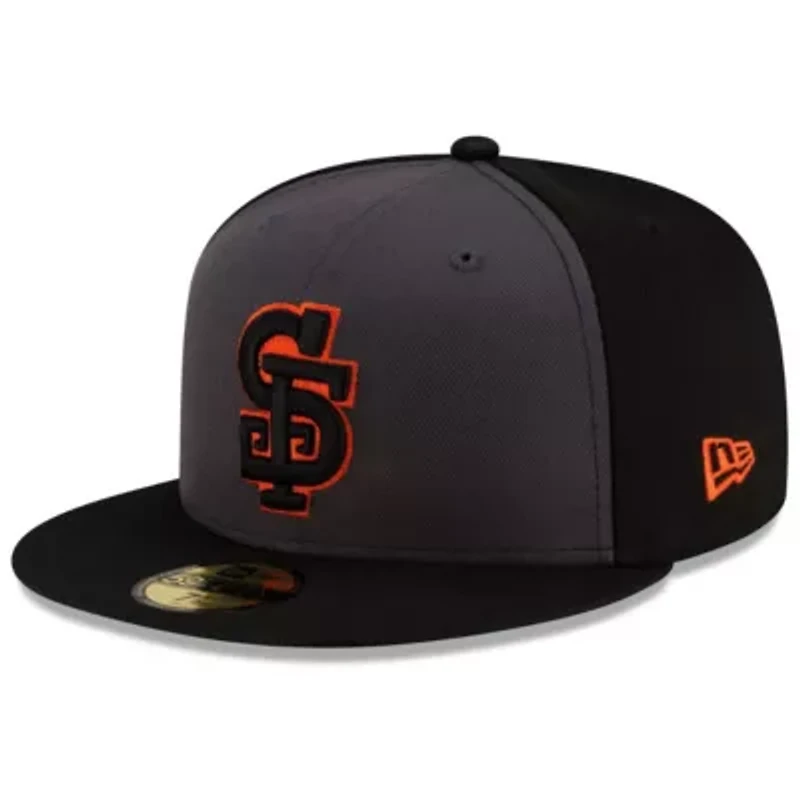 MLB Gray/Black San Francisco Giants Authentic Collection Alternate 59FIFTY Fitted Hat