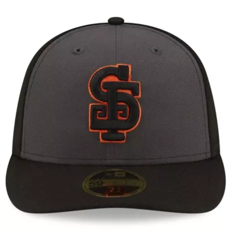 MLB Gray/Black San Francisco Giants Authentic Collection Alternate Low 59FIFTY Fitted Hat