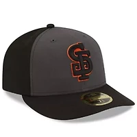 MLB Gray/Black San Francisco Giants Authentic Collection Alternate Low 59FIFTY Fitted Hat