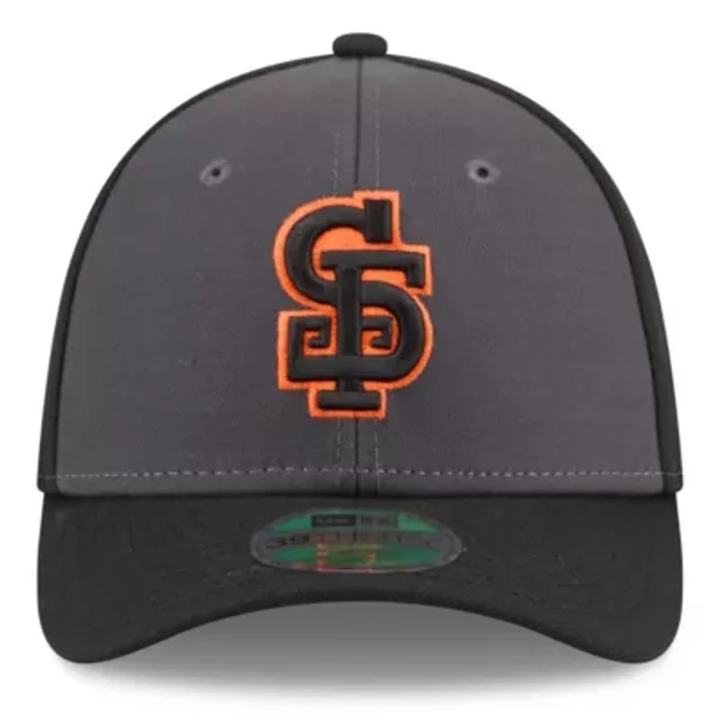 MLB Gray/Black San Francisco Giants Player Replica Alternate 39THIRTY M-Crown Flex Hat