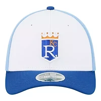 MLB White/Royal Kansas City Royals Player Replica 39THIRTY M-Crown Flex Hat
