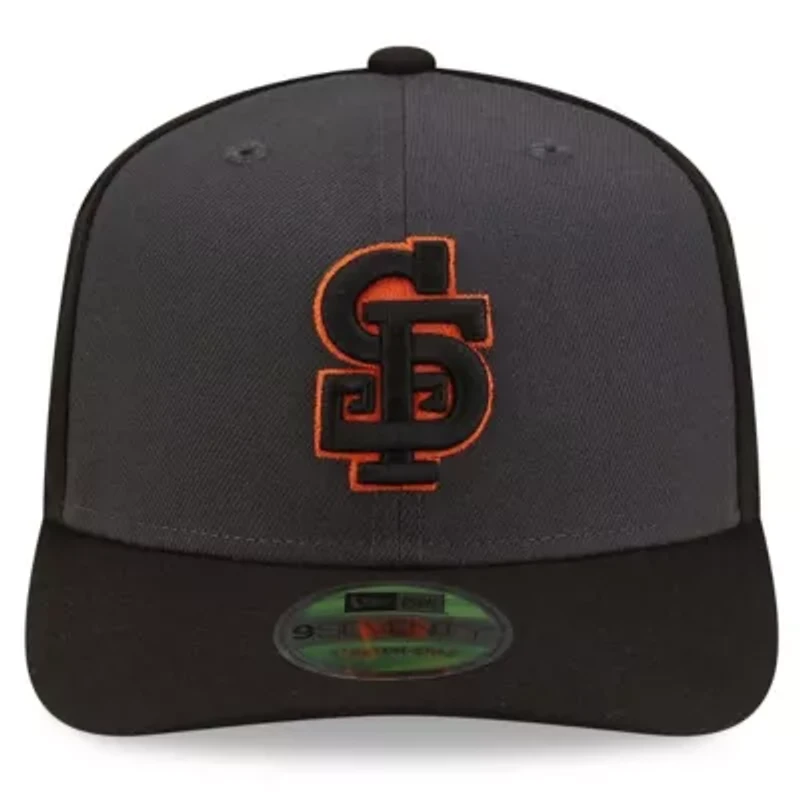 MLB Gray/Black San Francisco Giants Player Replica Alternate 9SEVENTY Adjustable Hat