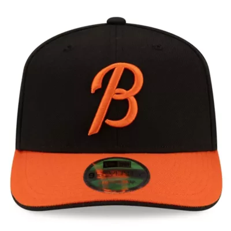 MLB Black/Orange Baltimore Orioles Player Replica 9SEVENTY Adjustable Hat